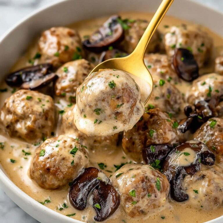 Crockpot Meatball Stroganoff Recipe