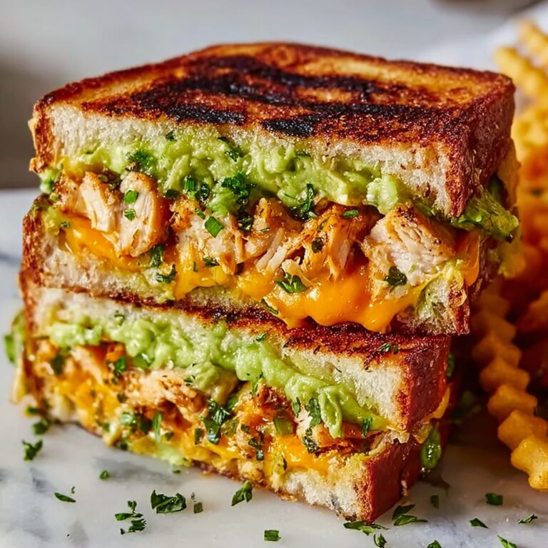 Chicken Avocado Melt Sandwich Recipe