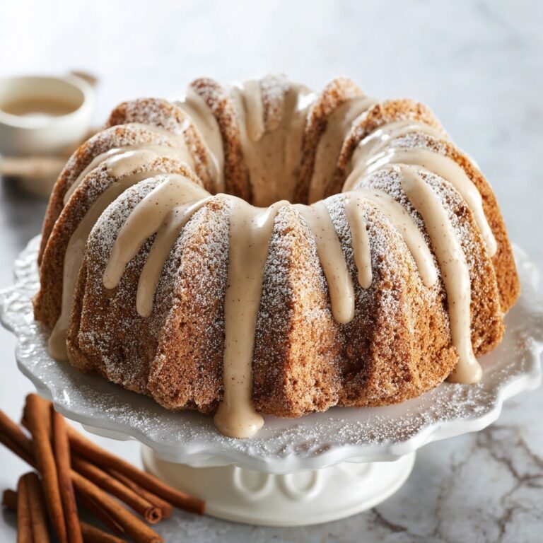 Snickerdoodle Bundt Cake Recipe
