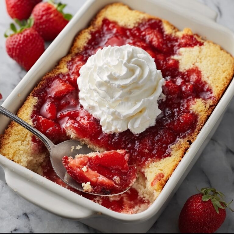 Strawberry Cheesecake Dump Cake Recipe