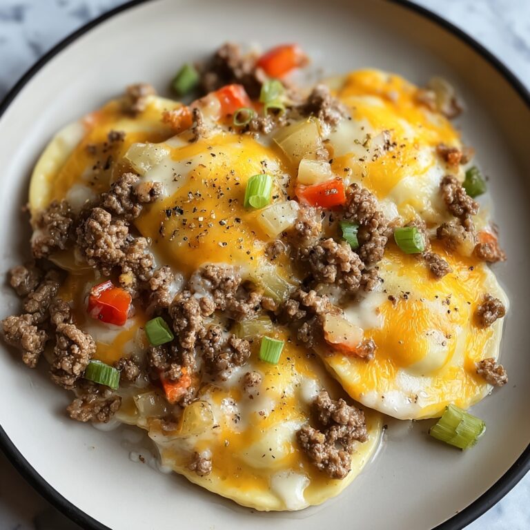 Crockpot Cheesesteak Potato Casserole Recipe
