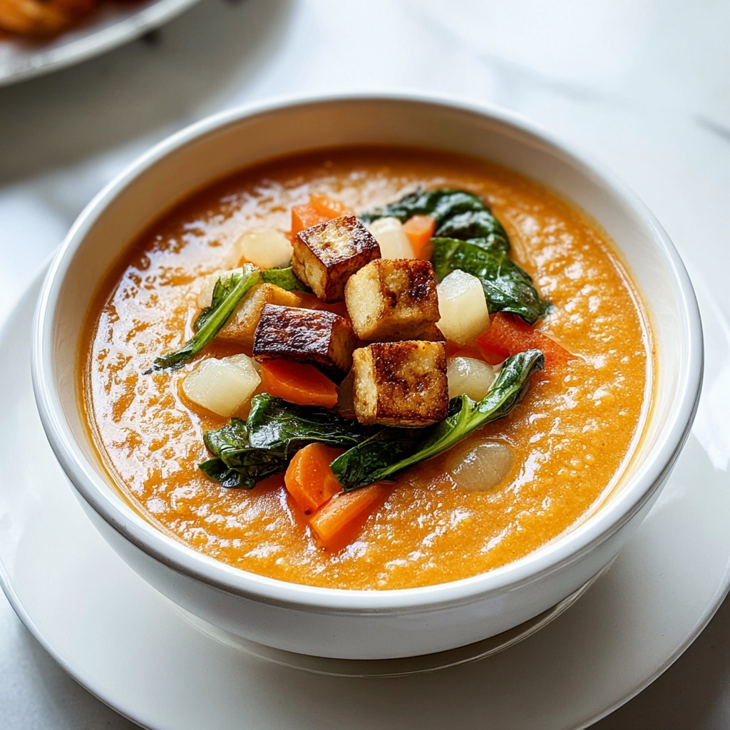 Hearty Roasted Vegetable Soup Recipe - Recipe Image
