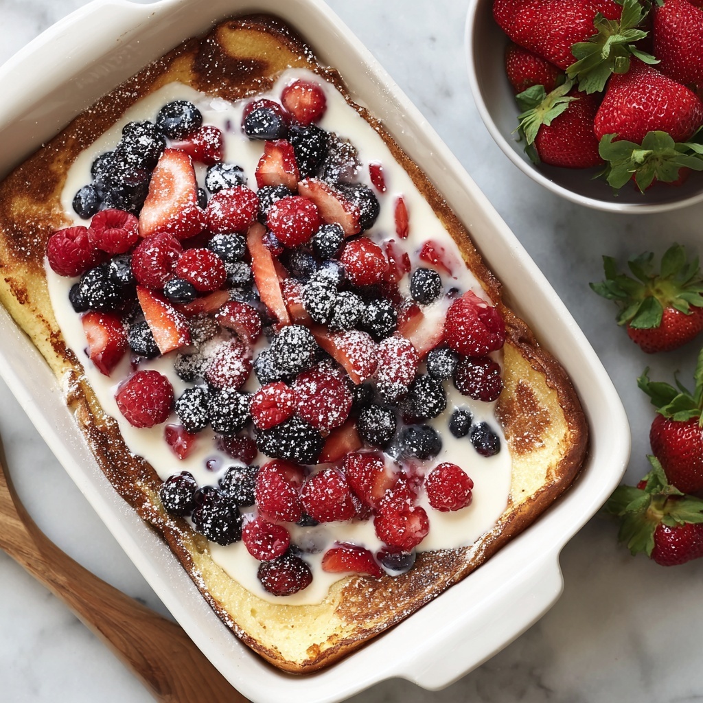 Berry French Toast Casserole Recipe - Recipe Image