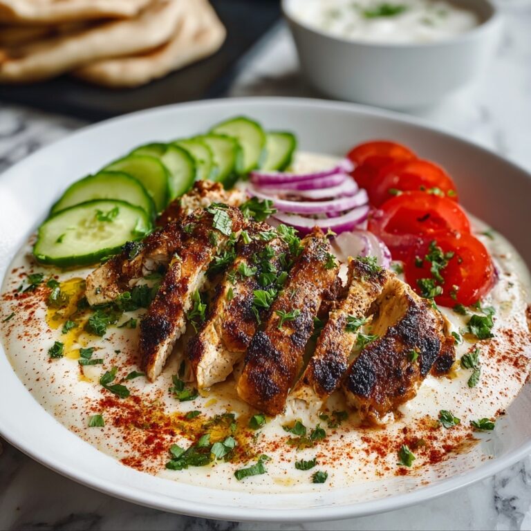 Chicken Shawarma with Creamy Garlic Sauce Recipe