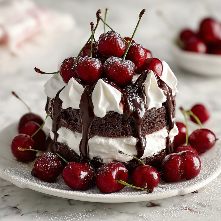 Swiss Chocolate Cherry Roll Cake Recipe