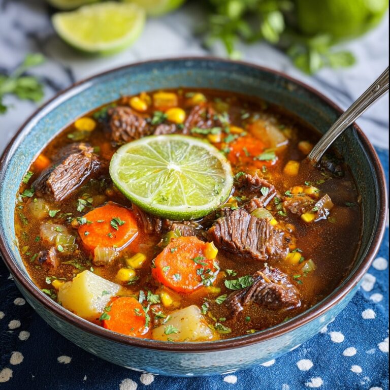 Caldo de Res (Mexican Beef Vegetable Soup) Recipe