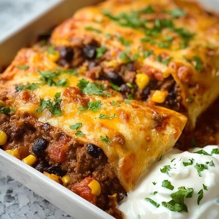Cheesy Tortilla Meat Bake Recipe