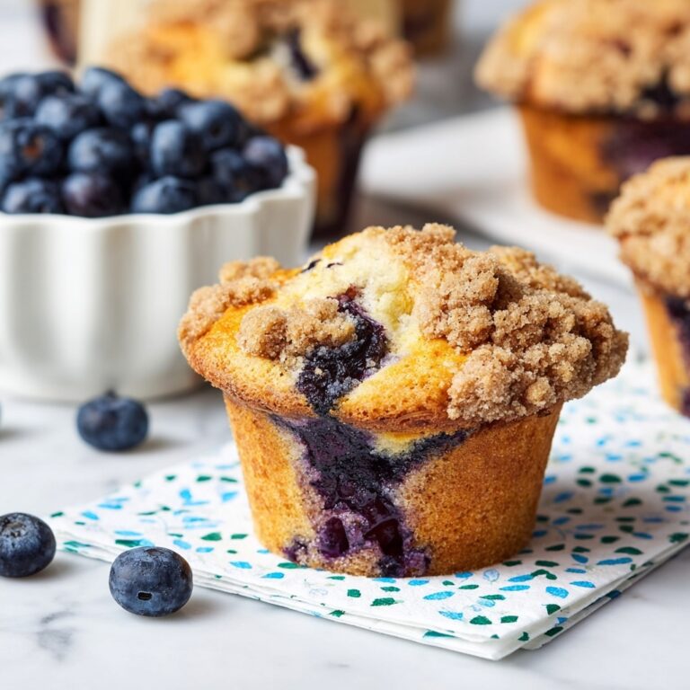 Vegan Blueberry Muffins With Crumb Topping Recipe