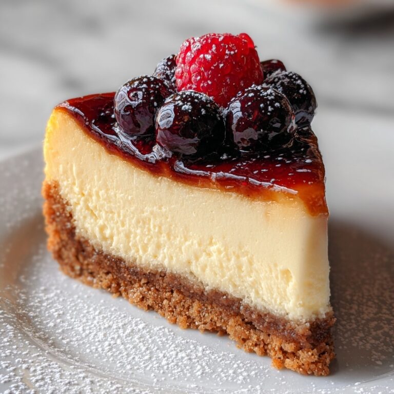 Classic New York-Style Cheesecake Recipe