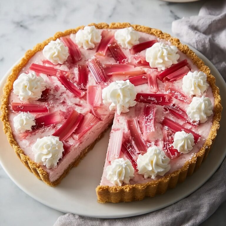 Best Rhubarb Cream Tart Recipe