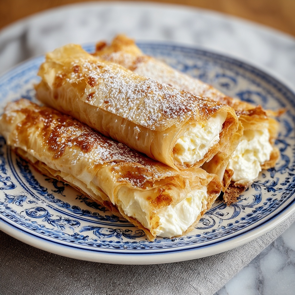 Puerto Rican Quesitos (Cream Cheese Pastries) Recipe - Recipe Image