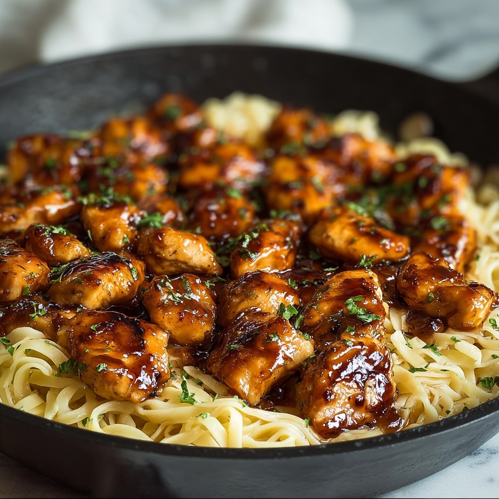 Spicy Cajun Honey Butter Chicken & Pasta Recipe - Recipe Image