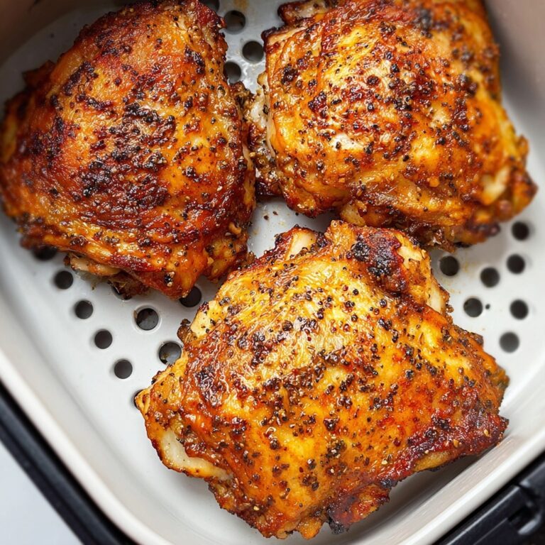Air Fryer Chicken Thighs Recipe