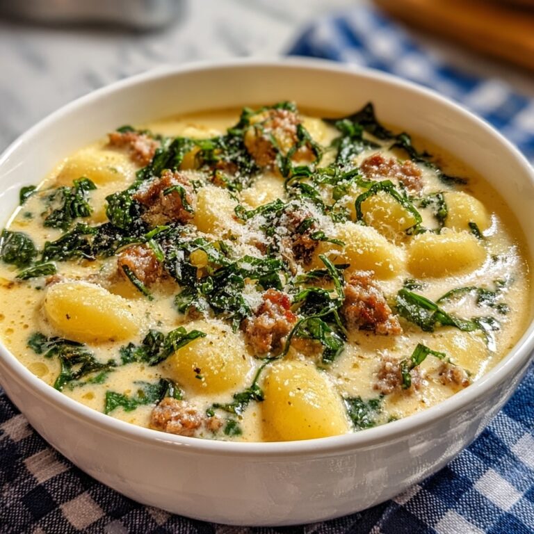 Creamy Parmesan Italian Sausage Ditalini Soup Recipe