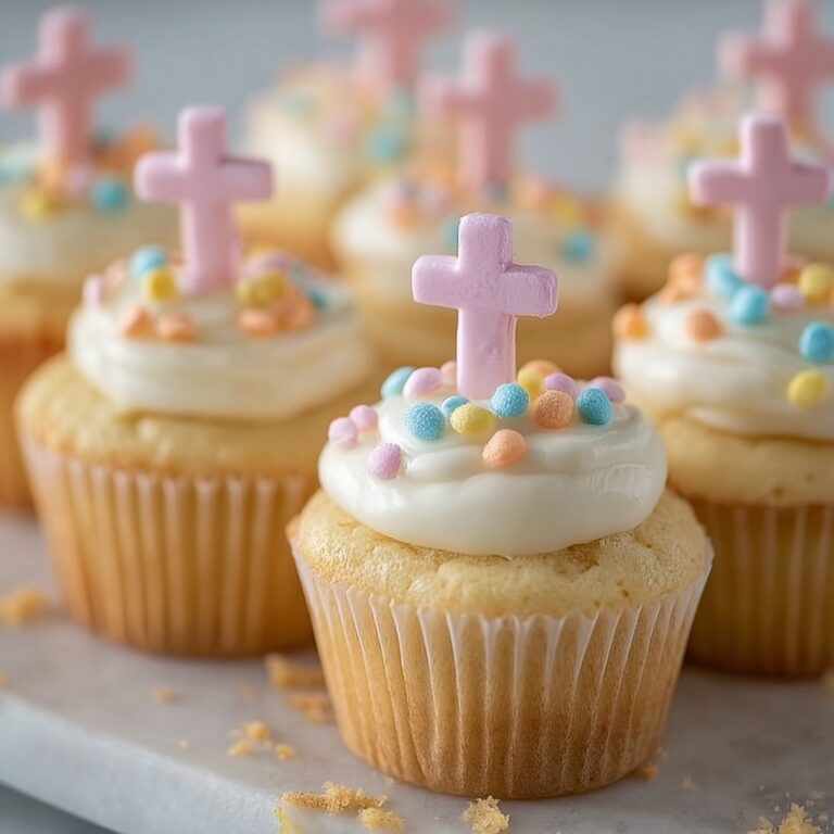 Easter Cross Pull-Apart Cupcakes Recipe