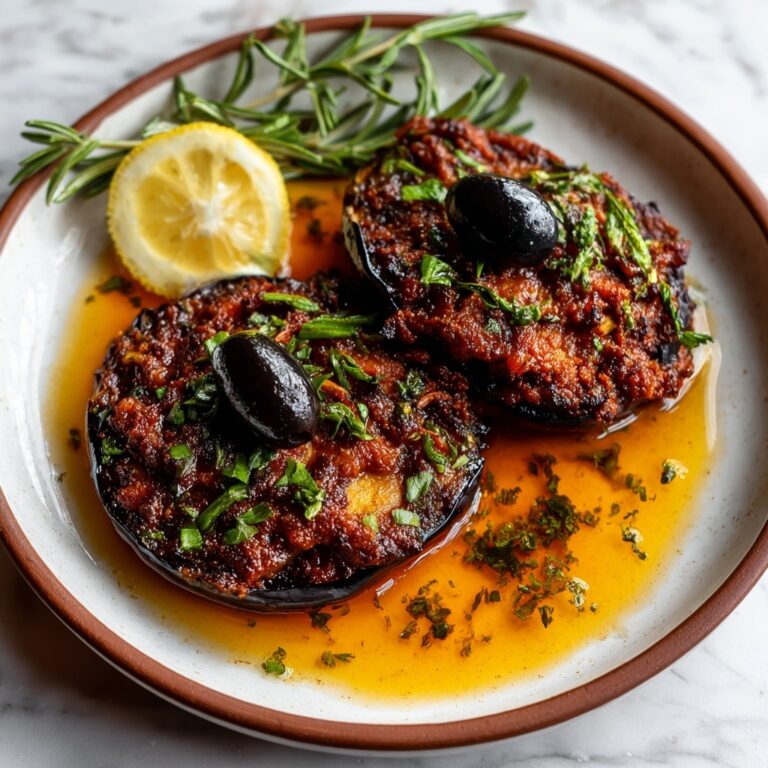 Keto-Inspired İmam Bayıldı with Olive Tapenade Recipe