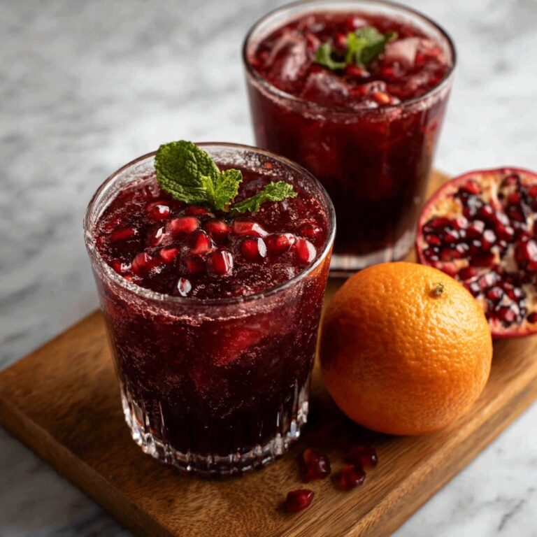 Turkish Pomegranate Vampire Mocktail Recipe