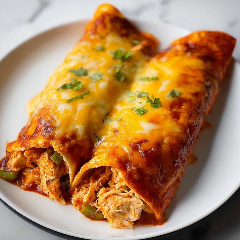 Easy Chicken Enchiladas Recipe