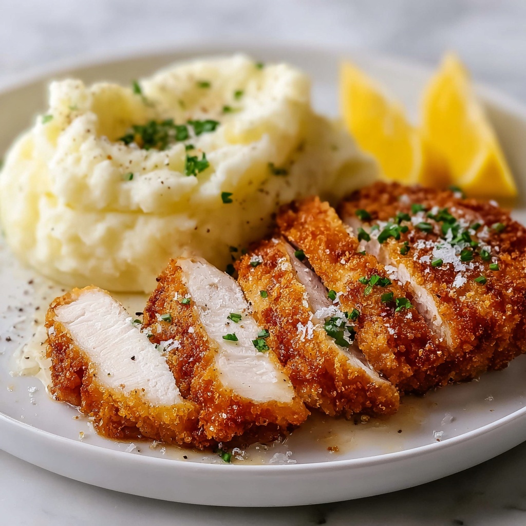Crispy Chicken Schnitzel Recipe - Recipe Image
