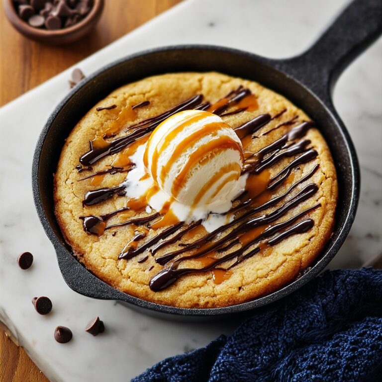 Chocolate Chip Skillet Cookie Recipe