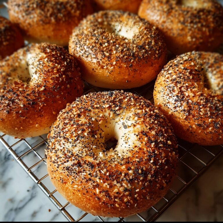 Sourdough Discard Bagels with Chewy Crust Recipe