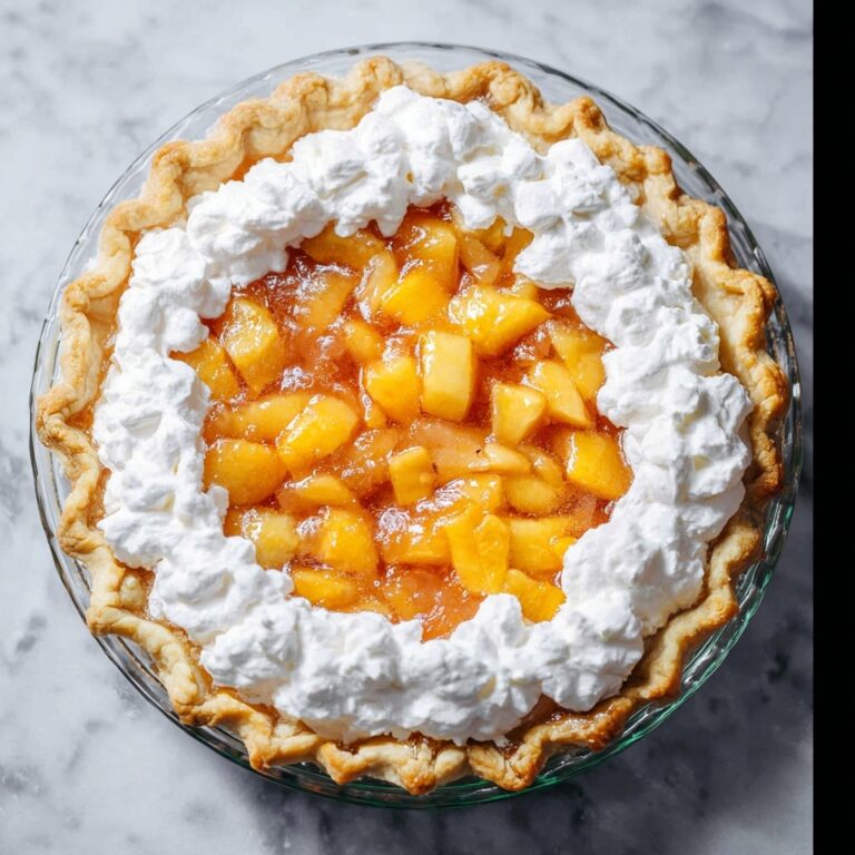 Fresh Peach Pie Recipe