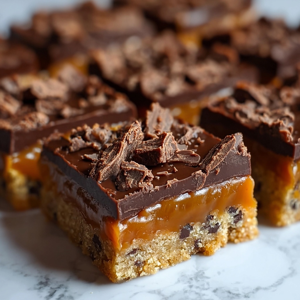 Butterfinger Caramel Bars with Layers of Sweet Crunch and Chocolate Recipe - Recipe Image