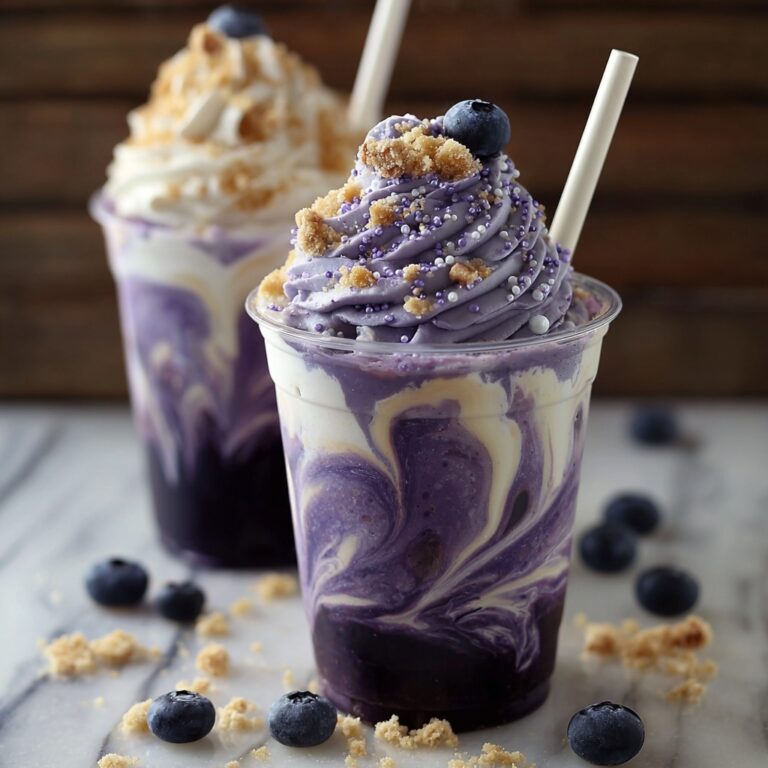 Blueberry Cheesecake Frappuccino Recipe