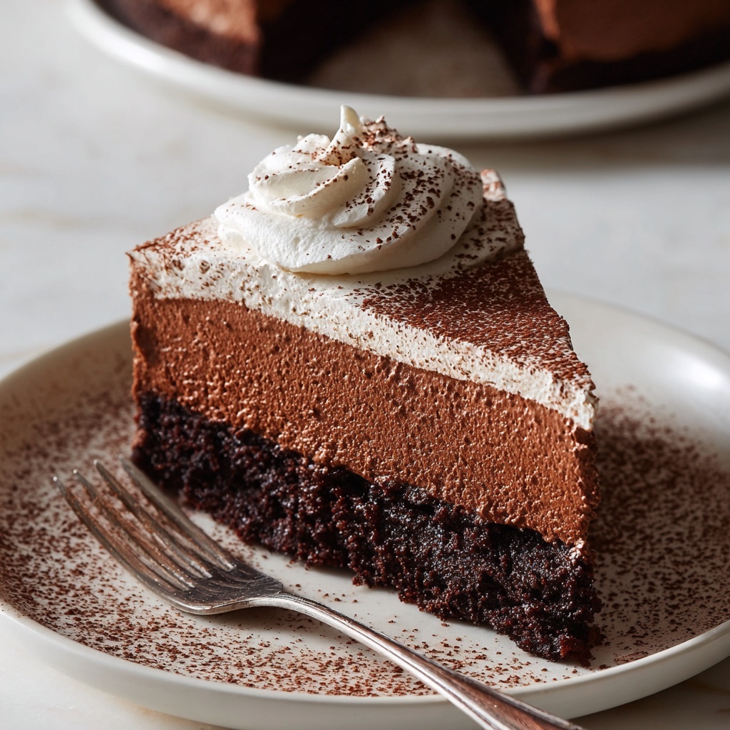 Chocolate Mousse Cake Recipe - Recipe Image