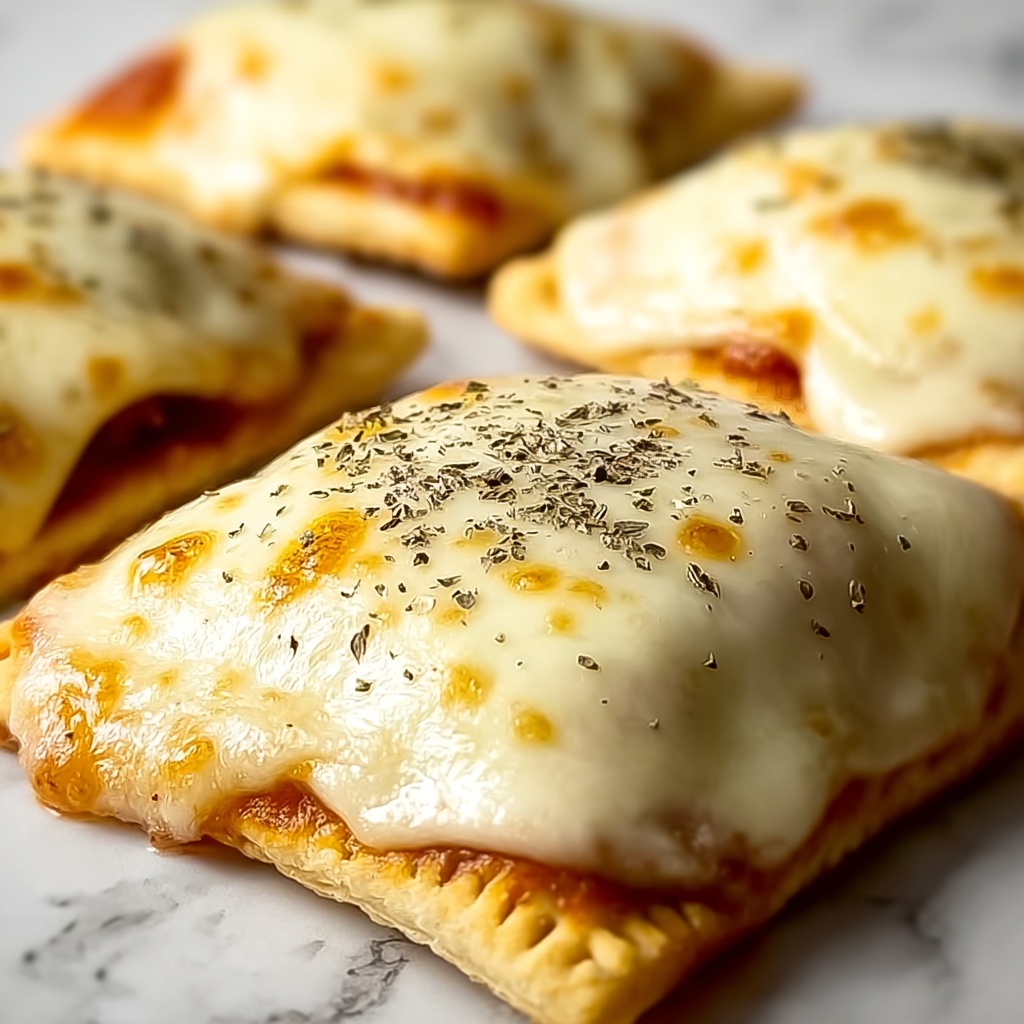 Cheesy Pizza Pockets Recipe - Recipe Image