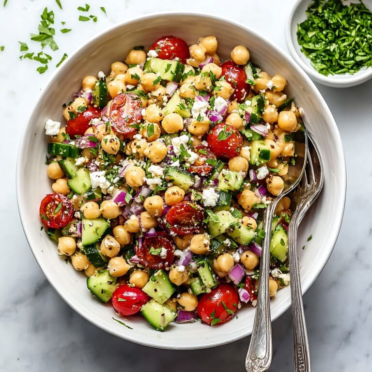 Mediterranean Chickpea Salad Recipe