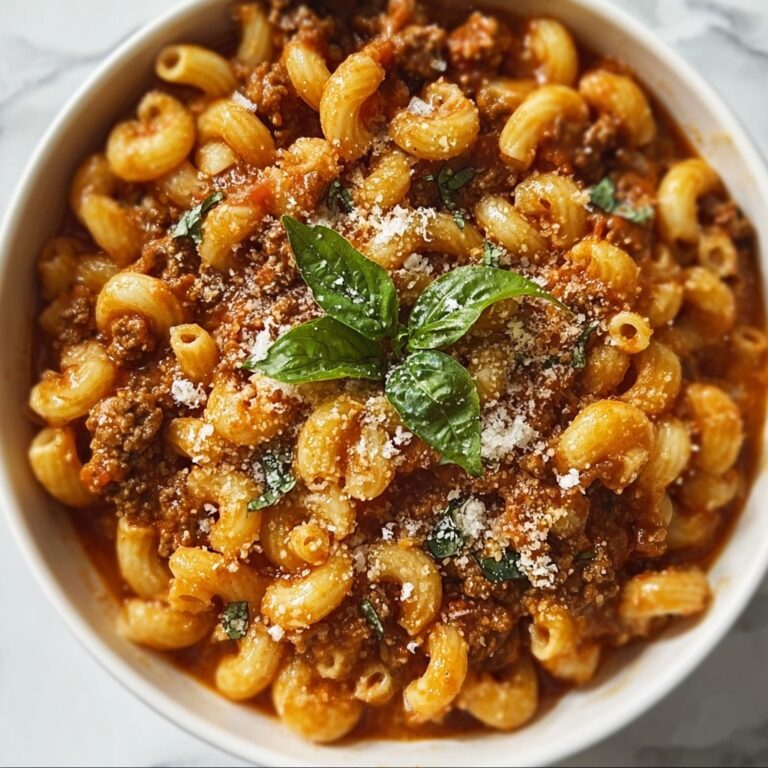 One Pot Beefaroni: Quick Comfort Food for Busy Nights Recipe
