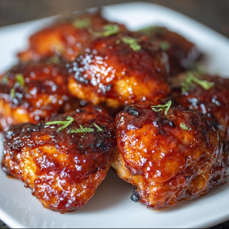 Air Fryer BBQ Chicken Thighs (Ninja Speedi) Recipe