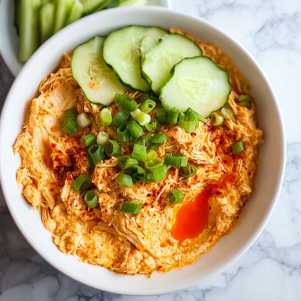 Dairy-Free Healthy Buffalo Chicken Dip Recipe - Recipe Image