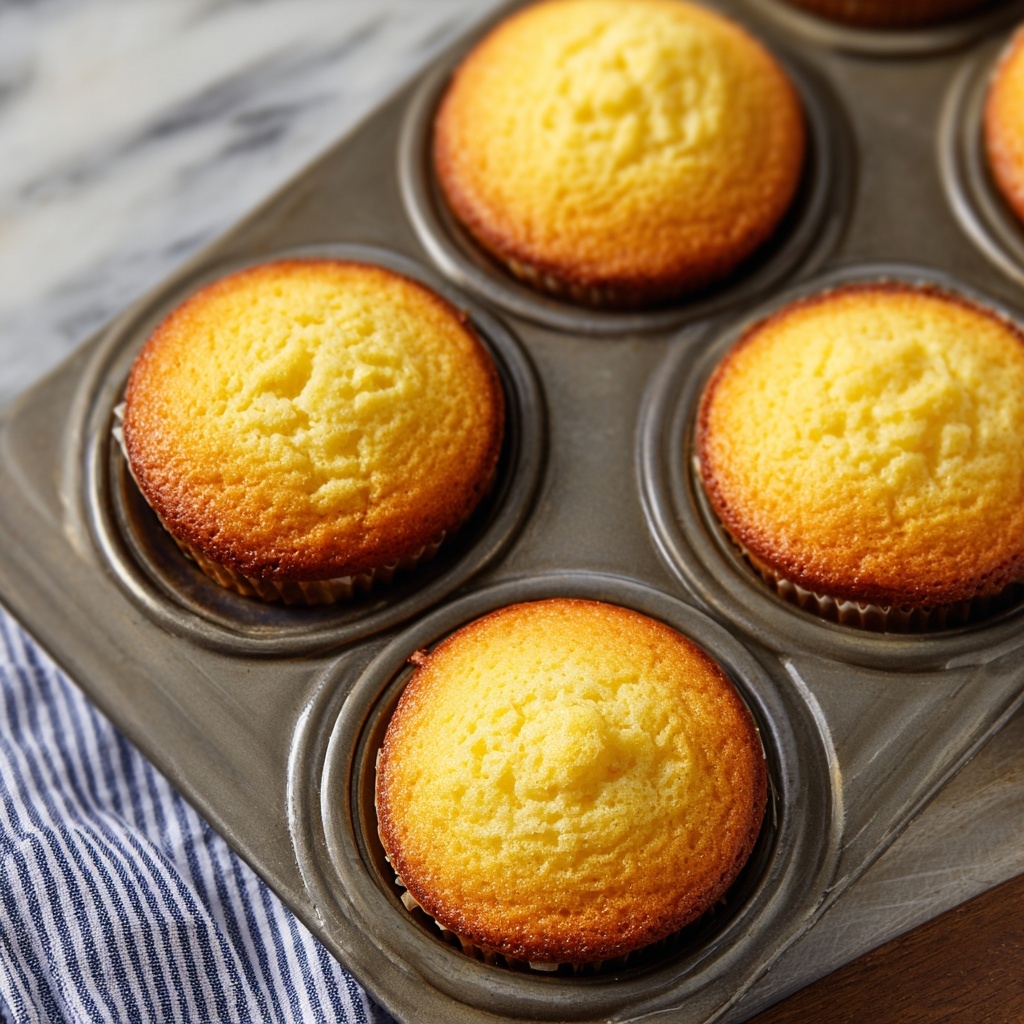 Sweet Cornbread Muffins Recipe - Recipe Image
