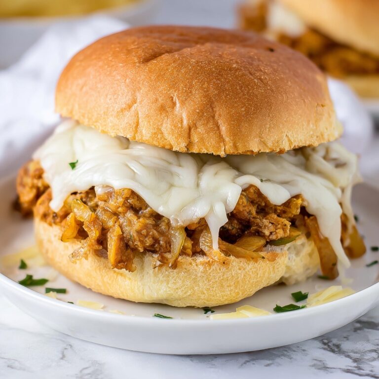 Chicken Parmesan Sloppy Joes Recipe