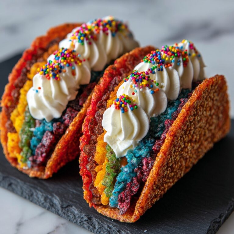 Fruity Pebbles Cheesecake Tacos Recipe