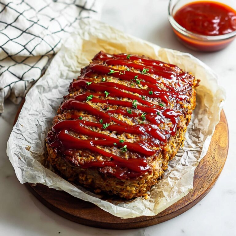 Healthy Ground Chicken Meatloaf Recipe