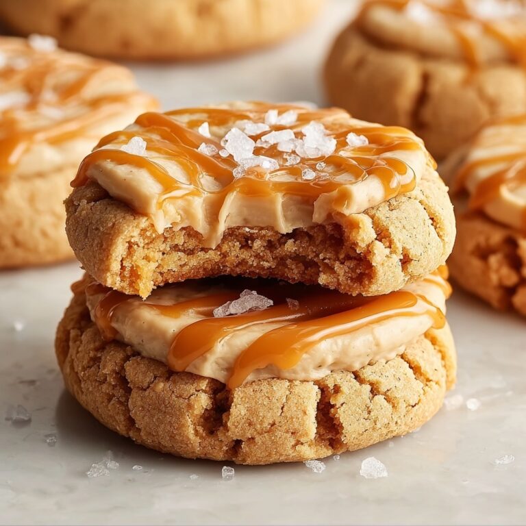 Salted Caramel Cheesecake Cookies Recipe