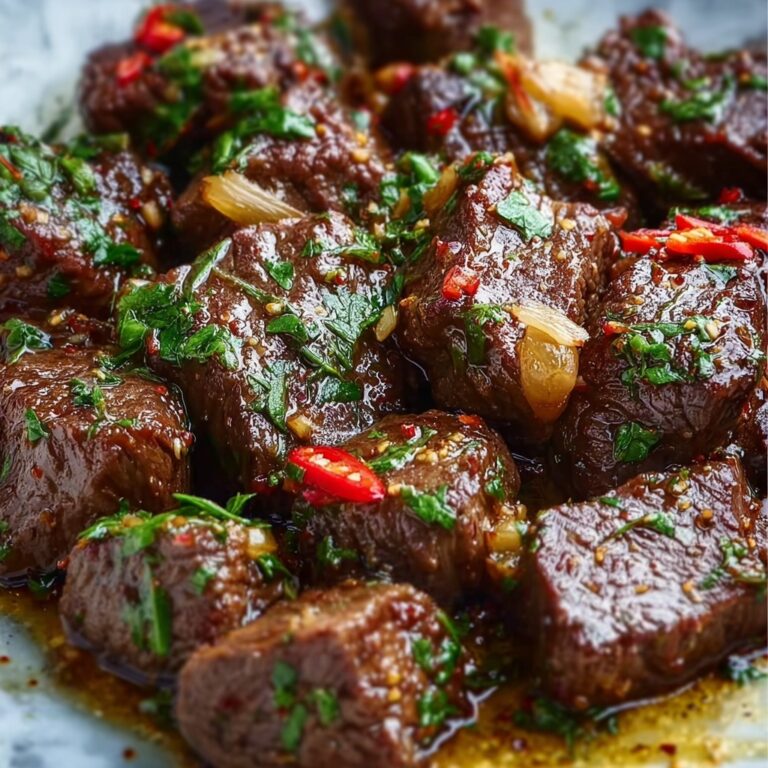 Slow Cooker Garlic Butter Beef with Creamy Potatoes Recipe