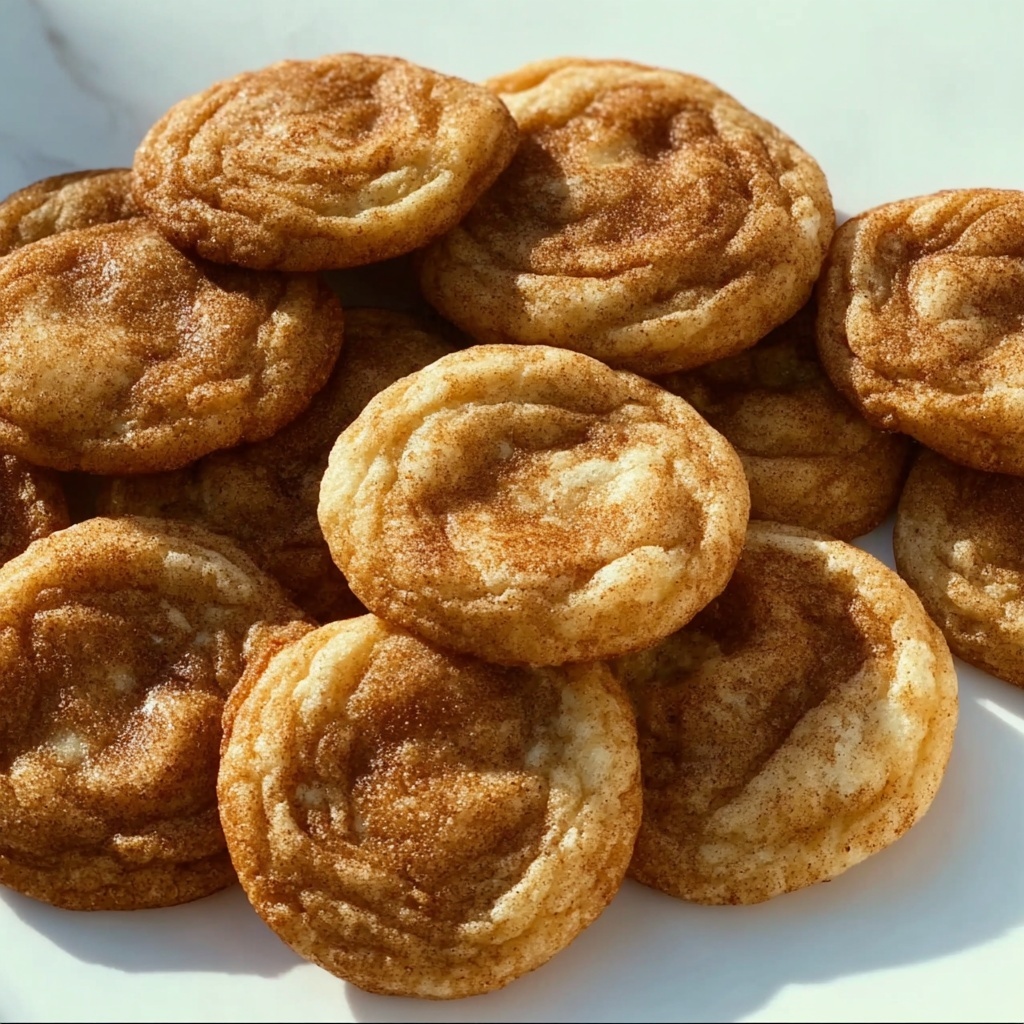 Soft and Chewy Snickerdoodle Cookies for Autumn Bliss Recipe - Recipe Image