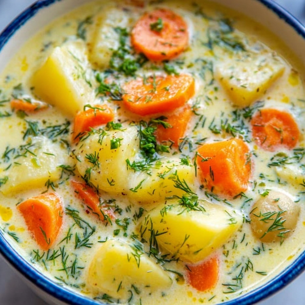 Polish Potato Soup (Zupa Ziemniaczana) Recipe - Recipe Image