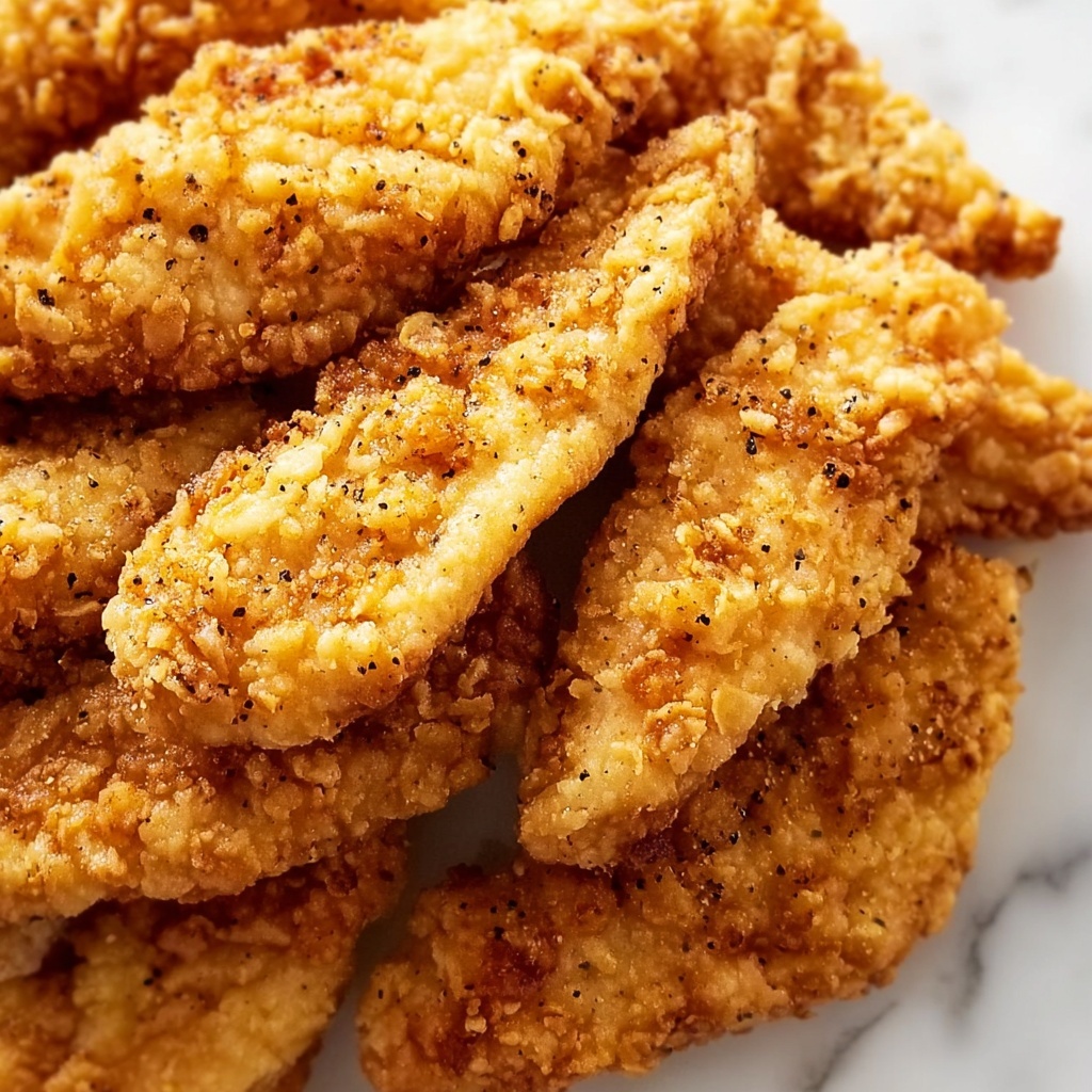 Extra Crispy Chicken Strips Recipe - Recipe Image