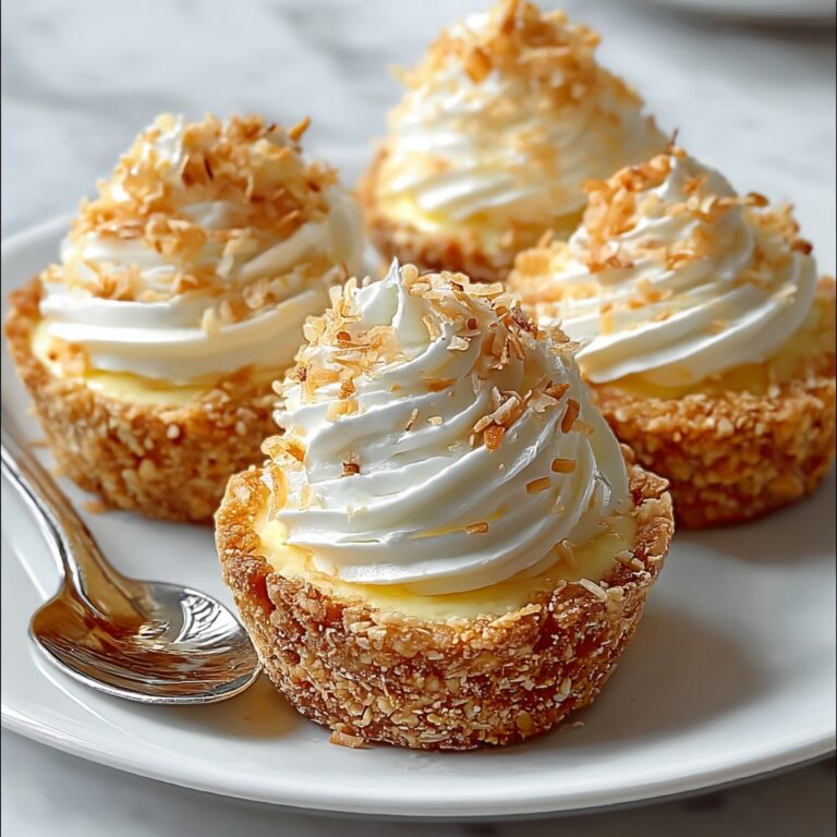 Mini Coconut Cream Pies Recipe