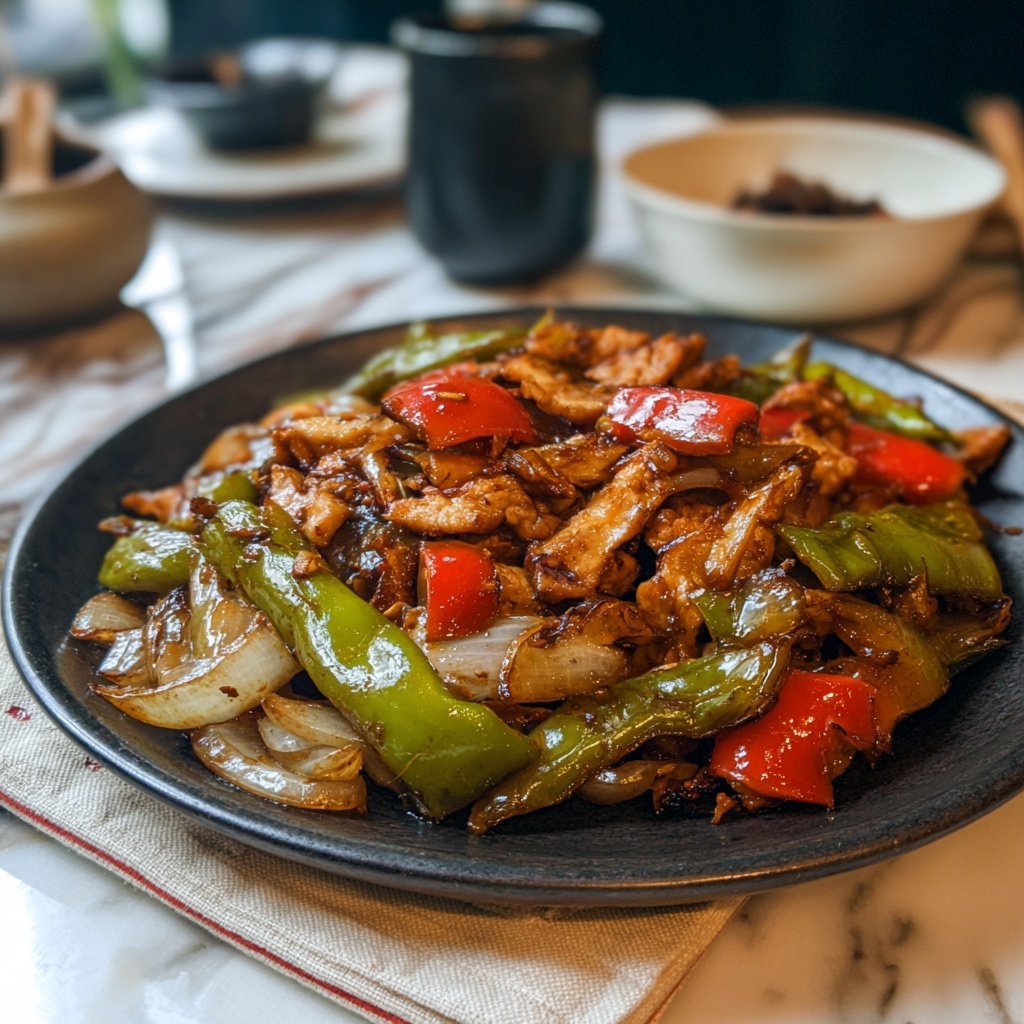 Black Pepper Chicken Recipe - Recipe Image