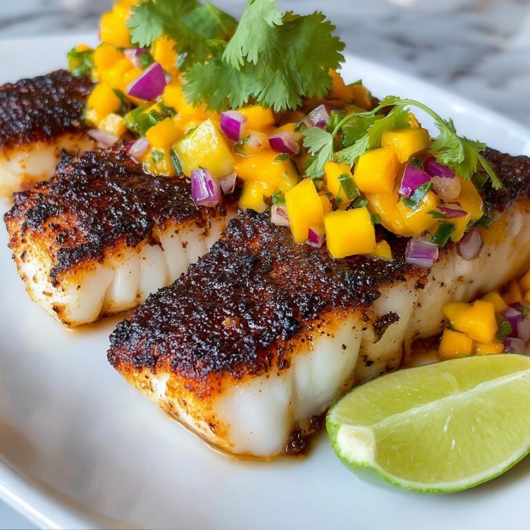 Blackened Tilapia with Mango Salsa: 7 Delicious Flavors Recipe