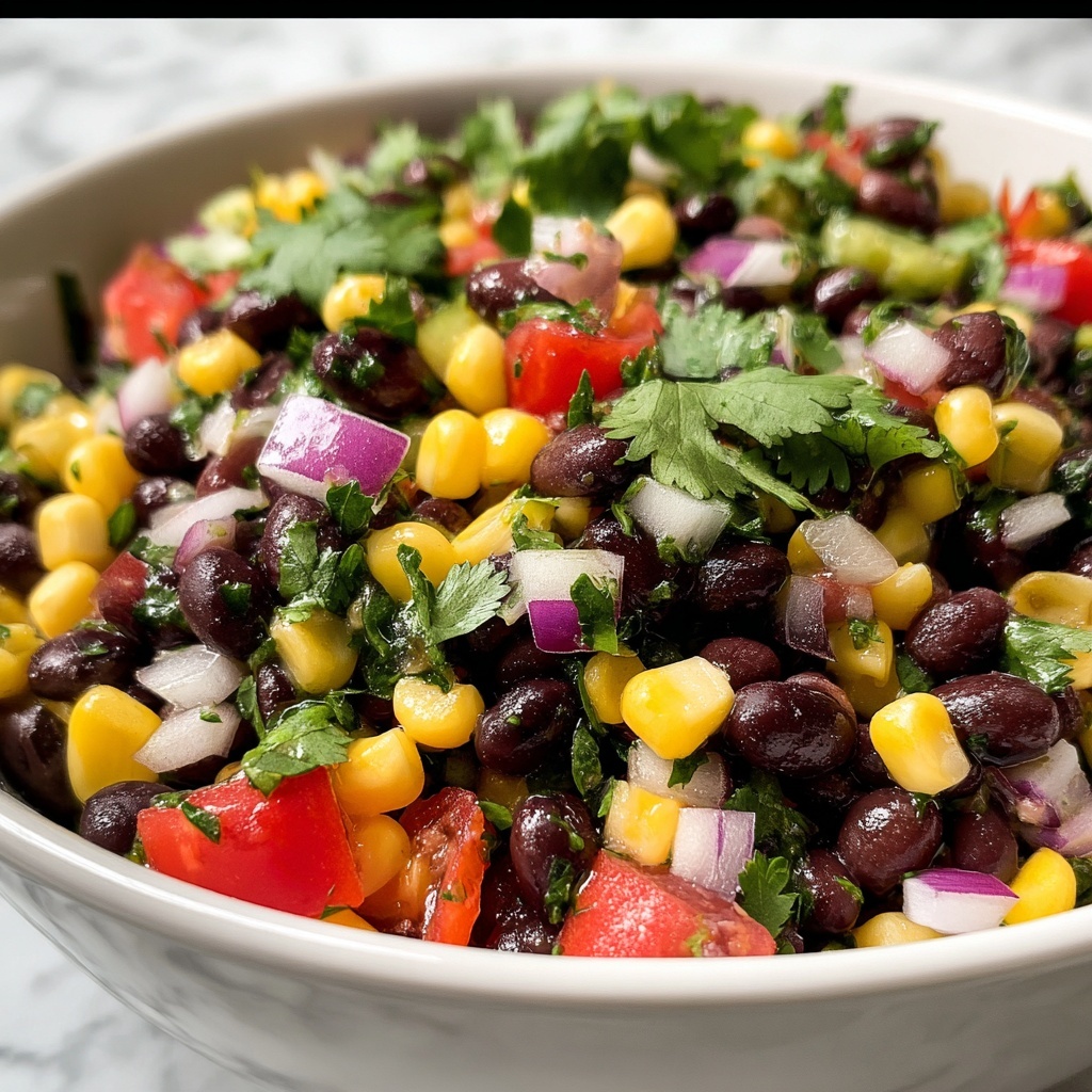 Black Bean Corn Cilantro Salad Recipe - Recipe Image