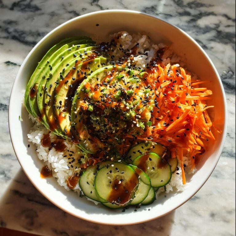 Veggie Sushi Bowls: Easy & Healthy Meal Delight Recipe