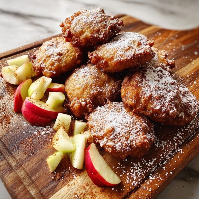 Cinnamon Apple Fritters Recipe
