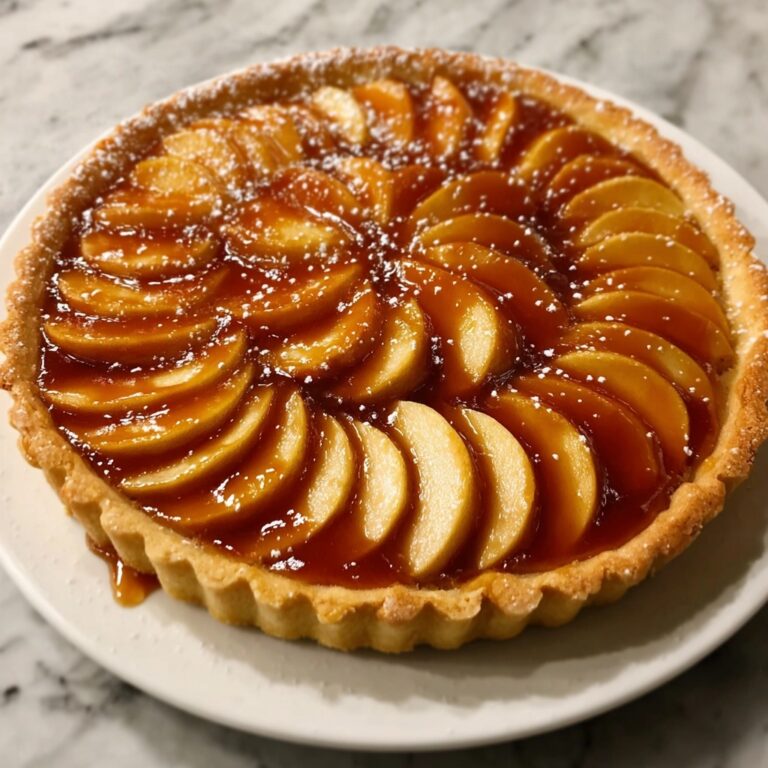 Salted Caramel Apple Tart Recipe